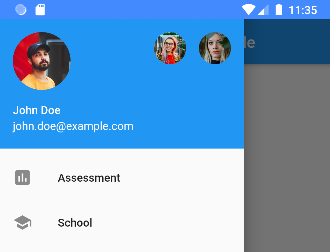 Navigation Drawer in Flutter